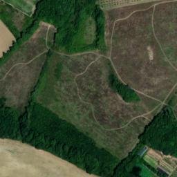 Satellite imagery of cairn, FR