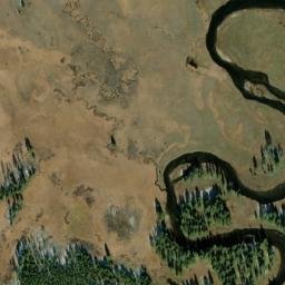 Satellite imagery of E 158 — NGS PY0102 — Park County, US, US