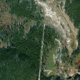 Satellite imagery of E 158 — NGS PY0102 — Park County, US, US