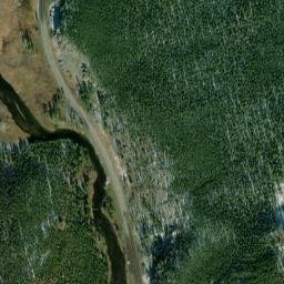 Satellite imagery of E 158 — NGS PY0102 — Park County, US, US