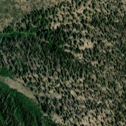 Satellite imagery of Cougar Mine, US