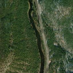 Satellite imagery of E 158 — NGS PY0102 — Park County, US, US