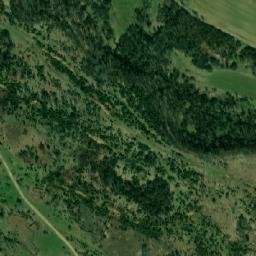 Satellite imagery of Kolanska Planina, BA