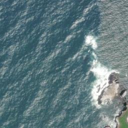 Satellite imagery of Yaquina Head, US