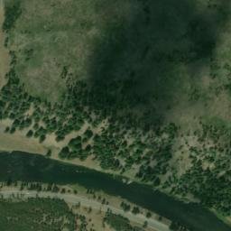 Satellite imagery of U 158 — NGS PY0078 — Park County, US, US