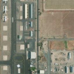 Satellite imagery of Madras Army Air Field North Hangar, US