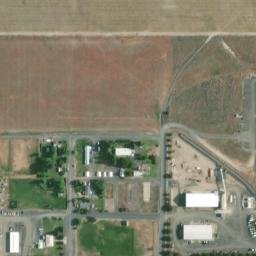 Satellite imagery of Madras Army Air Field North Hangar, US