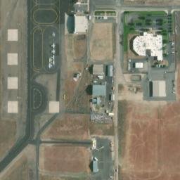 Satellite imagery of Madras Army Air Field North Hangar, US