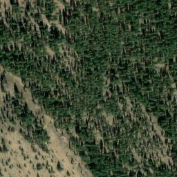 Satellite imagery of China Diggings, US