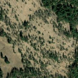Satellite imagery of China Diggings, US