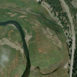 Satellite imagery of T 158 — NGS PY0081 — Teton County, US, US