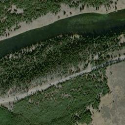 Satellite imagery of V 158 — NGS PY0356 — Teton County, US, US