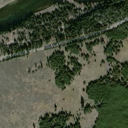 Satellite imagery of V 158 — NGS PY0356 — Teton County, US, US