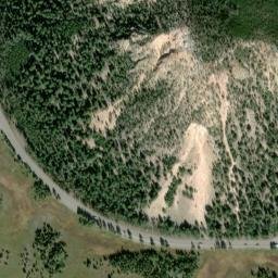 Satellite imagery of T 158 — NGS PY0081 — Teton County, US, US