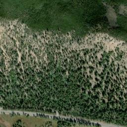 Satellite imagery of T 158 — NGS PY0081 — Teton County, US, US