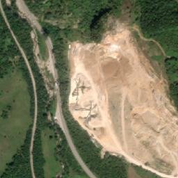 Satellite imagery of Šuplja Stena, BA