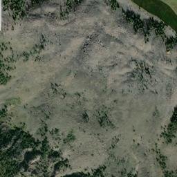 Satellite imagery of T 158 — NGS PY0081 — Teton County, US, US