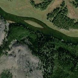 Satellite imagery of T 158 — NGS PY0081 — Teton County, US, US