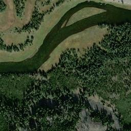 Satellite imagery of T 158 — NGS PY0081 — Teton County, US, US