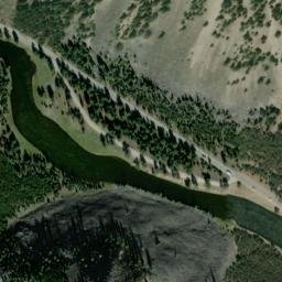 Satellite imagery of Z 13 — NGS PY0082 — Teton County, US, US