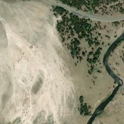 Satellite imagery of Q 158 — NGS PY0087 — Teton County, US, US