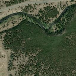 Satellite imagery of Q 158 — NGS PY0087 — Teton County, US, US