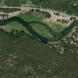 Satellite imagery of S 158 — NGS PY0083 — Teton County, US, US