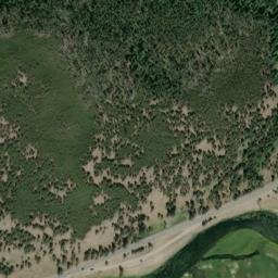 Satellite imagery of WE 5 — NGS PY0953 — Teton County, US, US