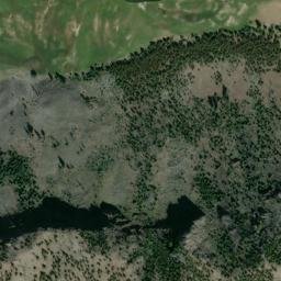 Satellite imagery of R 158 — NGS PY0085 — Teton County, US, US