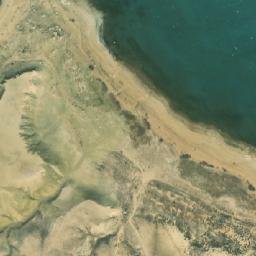 Satellite imagery of Mys Karakuduk, KZ