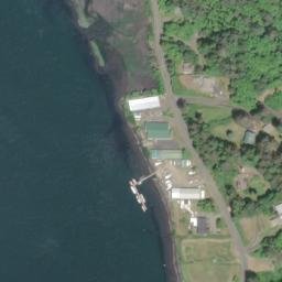 Satellite imagery of Coquille Point, US