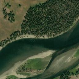 Satellite imagery of L 19 — NGS PY0872 — Teton County, US, US