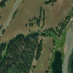 Satellite imagery of A 11 — NGS PY0012 — Teton County, US, US