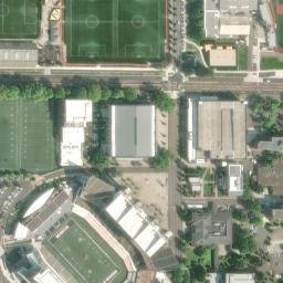 Satellite imagery of Oregon Agricultural College (historic), US