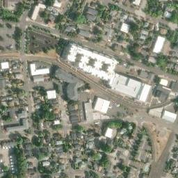 Satellite imagery of Oregon Agricultural College (historic), US