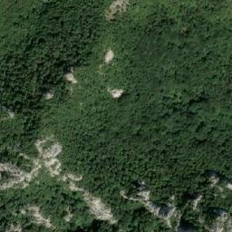 Satellite imagery of Široki Kuk, HR