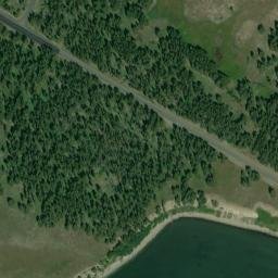 Satellite imagery of CVO 84 27 — NGS PY0880 — Park County, US, US