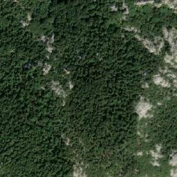 Satellite imagery of Široki Kuk, HR