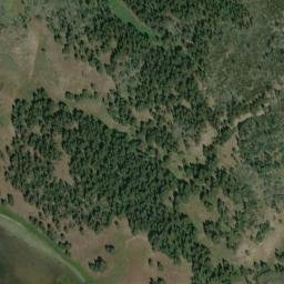 Satellite imagery of CVO 84 17 — NGS PY0883 — Park County, US, US