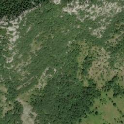 Satellite imagery of Široki Kuk, HR