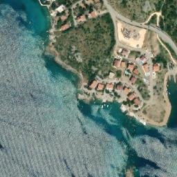 Satellite imagery of Mali Greben, HR