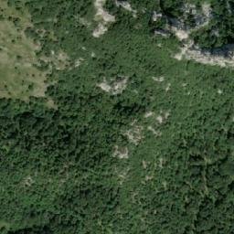 Satellite imagery of Žuti Kuk, HR