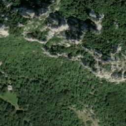 Satellite imagery of Žuti Kuk, HR