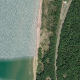 Satellite imagery of Inspiration Point, US