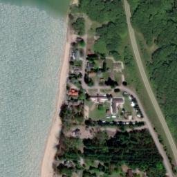 Satellite imagery of Inspiration Point, US
