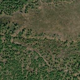 Satellite imagery of Akawa Butte, US