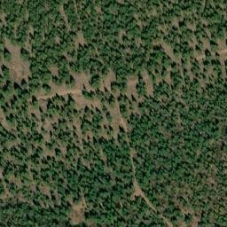 Satellite imagery of Akawa Butte, US