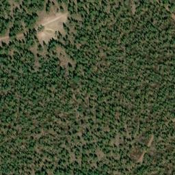 Satellite imagery of Akawa Butte, US