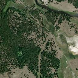 Satellite imagery of D 10 — NGS PY0045 — Teton County, US, US