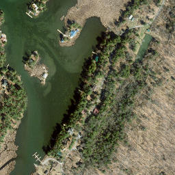 Satellite imagery of Sheephead Point, US